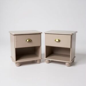 Pair of Small Bedsides