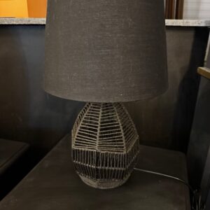 Black String Base Lamp